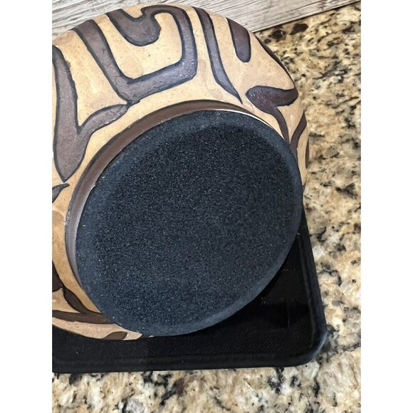 Hand Painted Greek Style Ceramic Pottery Vessel - Picture 4 of 6